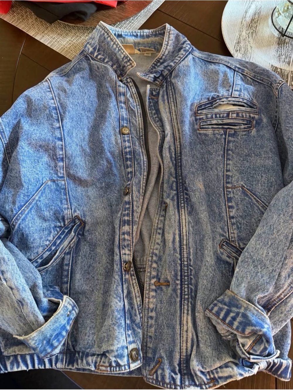 Classic Blue Denim Jacket - Women